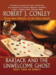 Cover of Barjack and the Unwelcome Ghost by Robert J. Conley