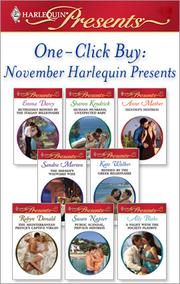 Front cover of One-Click Buy: November Harlequin Presents by Emma Darcy