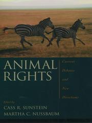 Front cover of Animal Rights by Cass R. Sunstein