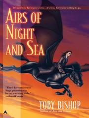 Front cover of Airs of Night and Sea by Toby Bishop
