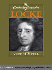 Front cover of The Cambridge Companion to Locke by Vere Chappell