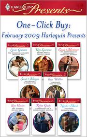 Front cover of One-Click Buy: February 2009 Harlequin Presents by Lynne Graham