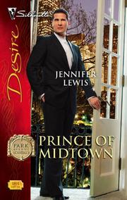 Cover of Prince of Midtown by Jennifer Lewis