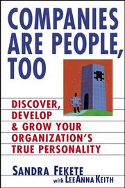 Front cover of Companies Are People, Too by Sandra Fekete