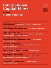 Cover of International Capital Flows by Martin Feldstein