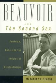 Front cover of Beauvoir and The second sex by Margaret A. Simons