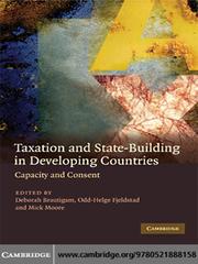 Cover of Taxation and State-Building in Developing Countries by Deborah Bräutigam