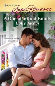 Front cover of A One-of-a-Kind Family by Holly Jacobs