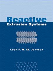 Cover of Reactive Extrusion Systems by Leon P. B. M Janssen