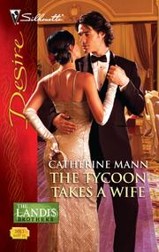 Front cover of The Tycoon Takes a Wife by Catherine Mann