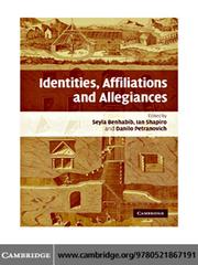 Front cover of Identities, Affiliations, and Allegiances by Seyla Benhabib