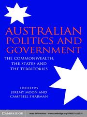 Front cover of Australian Politics and Government by Jeremy Moon