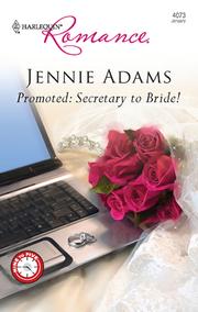 Cover of Promoted: Secretary to Bride! by Jennie Adams