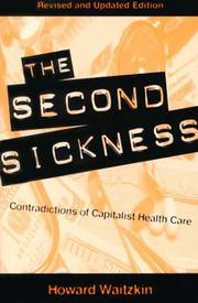 Cover of The Second Sickness by Howard Waitzkin