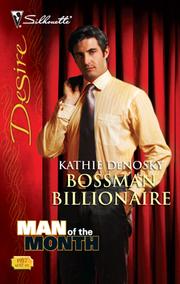 Cover of Bossman Billionaire by Kathie DeNosky