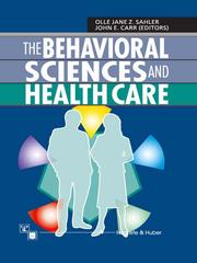 Front cover of Behavioral Sciences and Health Care by Olle Jane-Sahler
