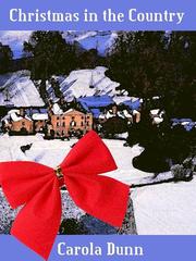 Front cover of Christmas in the Country by Carola Dunn