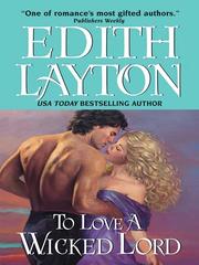 Front cover of To Love a Wicked Lord by Edith Layton