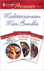 Cover of Mediterranean Men Bundle by Melanie Milburne