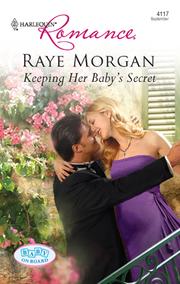 Cover of Keeping Her Baby's Secret by Raye Morgan