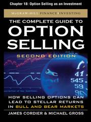 Front cover of Option Selling as an Investment by James Cordier