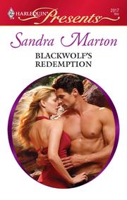 Cover of Blackwolf's Redemption by Sandra Marton