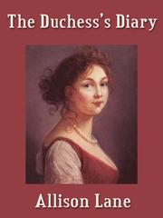 Cover of The Duchess's Diary by Allison Lane