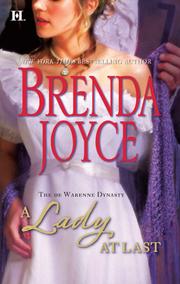 Front cover of A Lady at Last by Brenda Joyce