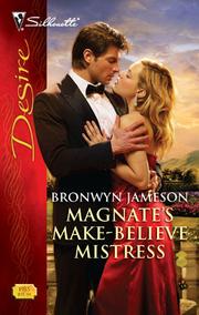Front cover of Magnate's Make-Believe Mistress by Bronwyn Jameson