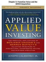 Front cover of Franchise Value and the GEICO Acquisition by Jr., Joseph Calandro