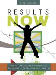 Cover of Results Now by Mike Schmoker