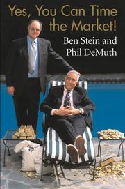 Cover of Yes, You Can Time the Market! by Ben Stein