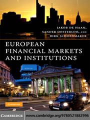 Cover of European Financial Markets and Institutions by Jakob de Haan