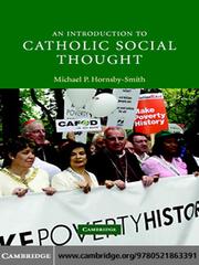 Front cover of An Introduction to Catholic Social Thought by Michael P Hornsby-Smith