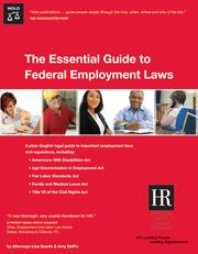 Cover of Essential Guide to Federal Employment Laws, The by Lisa Guerin