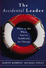 Cover of The Accidental Leader by Harvey Robbins