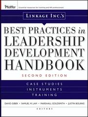 Front cover of Linkage Inc's Best Practices in Leadership Development Handbook by David Giber