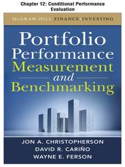 Cover of Conditional Performance Evaluation by Jon A Christopherson