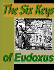 Front cover of The Six Keys of Eudoxus by M. A Atwood