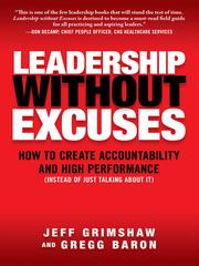 Cover of Leadership without excuses by Jeff Grimshaw