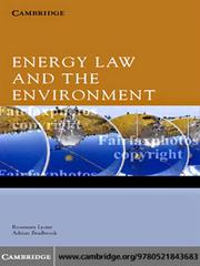 Front cover of Energy Law and the Environment by Rosemary Lyster