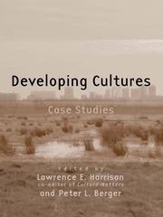 Cover of Developing Cultures by Lawrence E Harrison