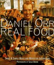 Cover of Daniel Orr Real food by Orr, Daniel