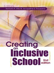Front cover of Creating an Inclusive School by Richard A Villa