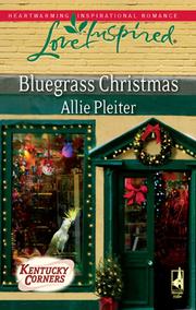 Cover of Bluegrass Christmas by Allie Pleiter