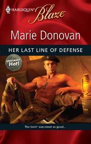 Front cover of Her Last Line of Defense by Marie Donovan