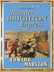 Cover of Murder on the Brighton Express by Edward Marston