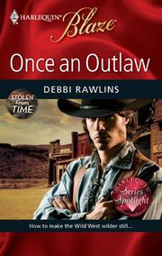 Cover of Once an Outlaw by Debbi Rawlins