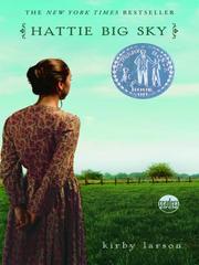 Cover of Hattie Big Sky by Kirby Larson