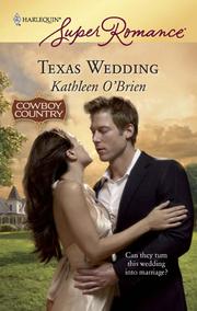 Front cover of Texas Wedding by Kathleen O'Brien